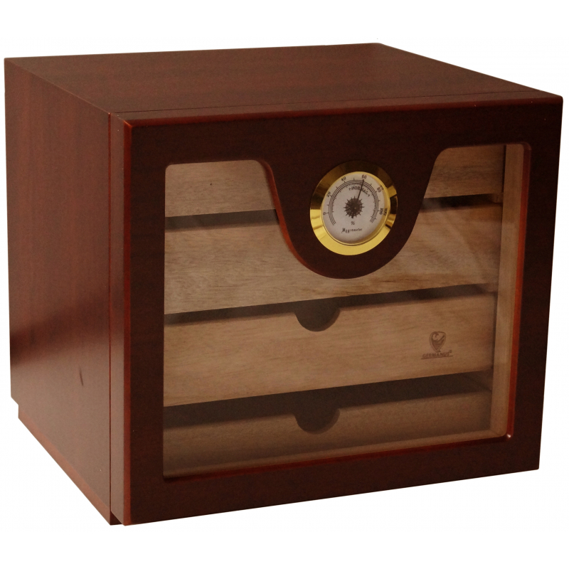 GERMANUS Cigar Humidor Durius in Brown Tabak Pietsch