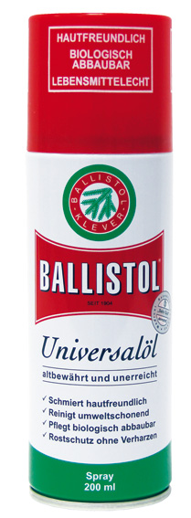 Ballistol Universal Oil Spray for Latex Inlay Treatment